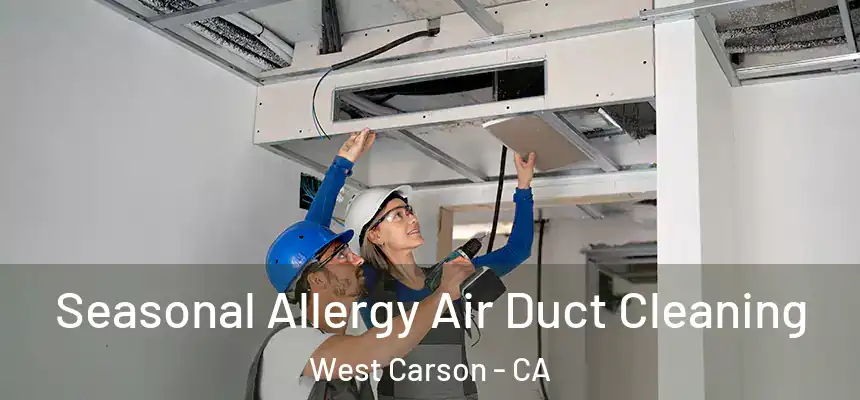 Seasonal Allergy Air Duct Cleaning West Carson - CA